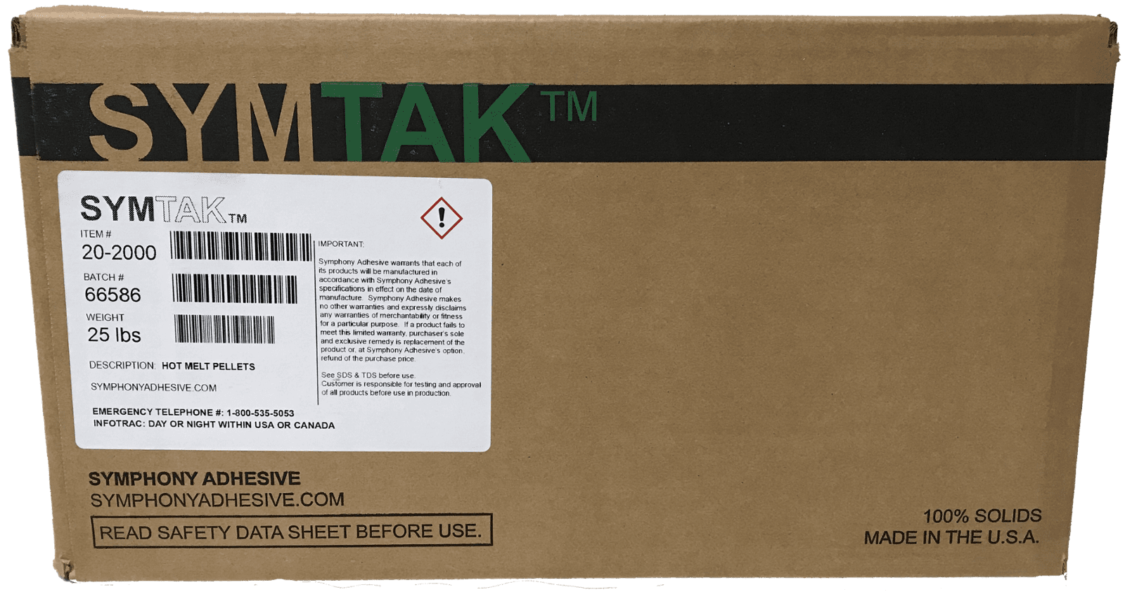 Symtak Pharma Carton Adhesives